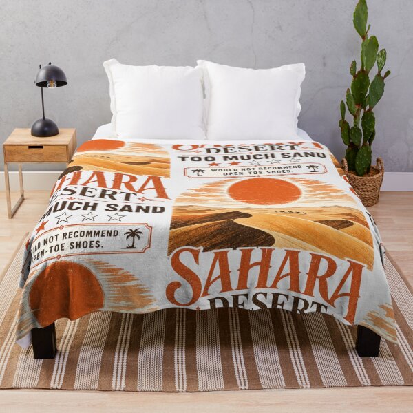 Item preview, Sahara Desert Too Much Sand Funny Vintage Travel Review designed and sold by HROC.