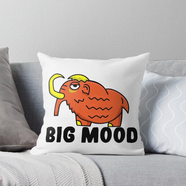 Item preview, Big Mood | Funny Mammoth Character designed and sold by Creatory.studio.