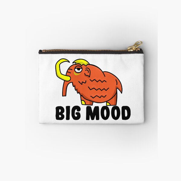Item preview, Big Mood | Funny Mammoth Character designed and sold by Creatory.studio.