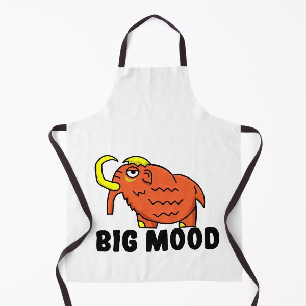 Item preview, Big Mood | Funny Mammoth Character designed and sold by Creatory.studio.