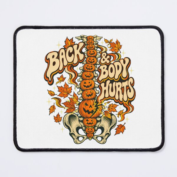 Item preview, Pumpkin Spine Back Pain Funny Halloween Chiropractor designed and sold by chattsuede.