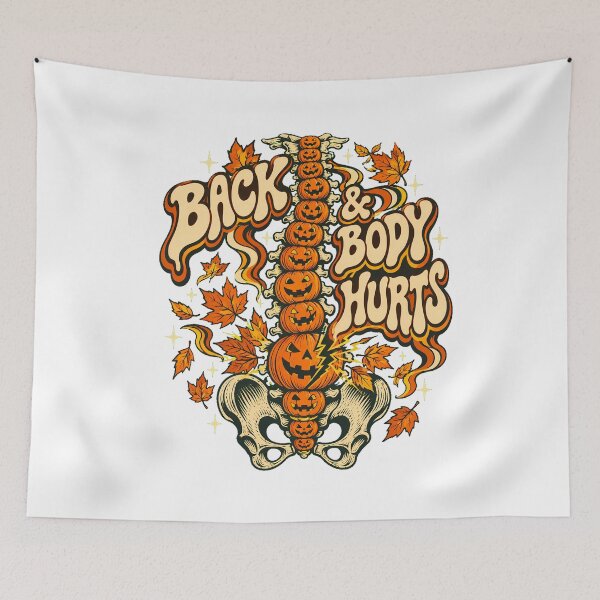 Item preview, Pumpkin Spine Back Pain Funny Halloween Chiropractor designed and sold by chattsuede.