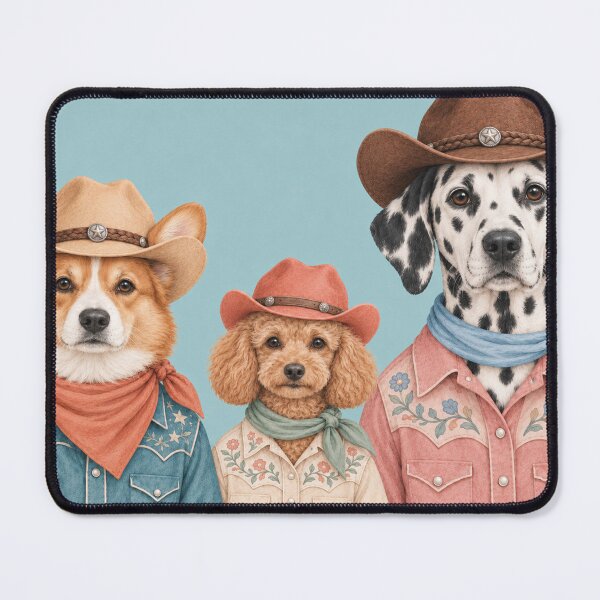 Item preview, Cowboy Dogs Western Country Aesthetic Art designed and sold by SayMaria.