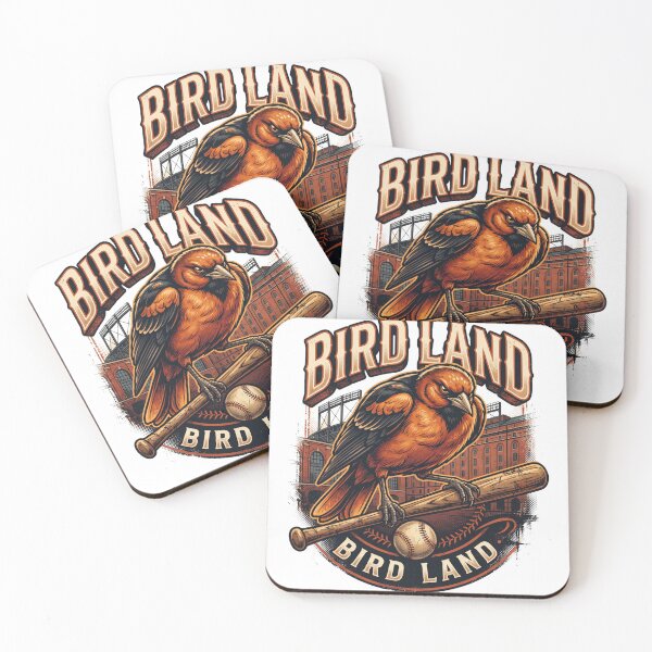 Item preview, Bird Land Baltimore Baseball Oriole Mascot Vintage Emblem designed and sold by Pandora´s Box.