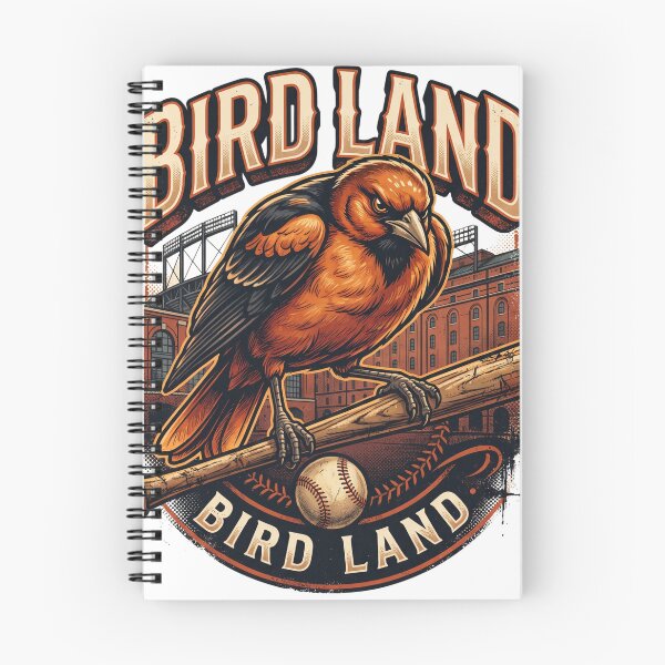 Item preview, Bird Land Baltimore Baseball Oriole Mascot Vintage Emblem designed and sold by Pandora´s Box.