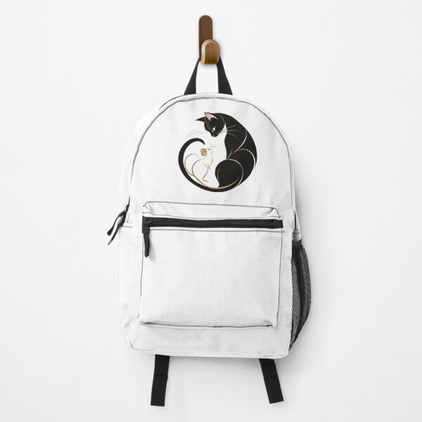Item preview, Cat and Mouse Balance – Elegant Minimalist Feline Art designed and sold by zzz888.