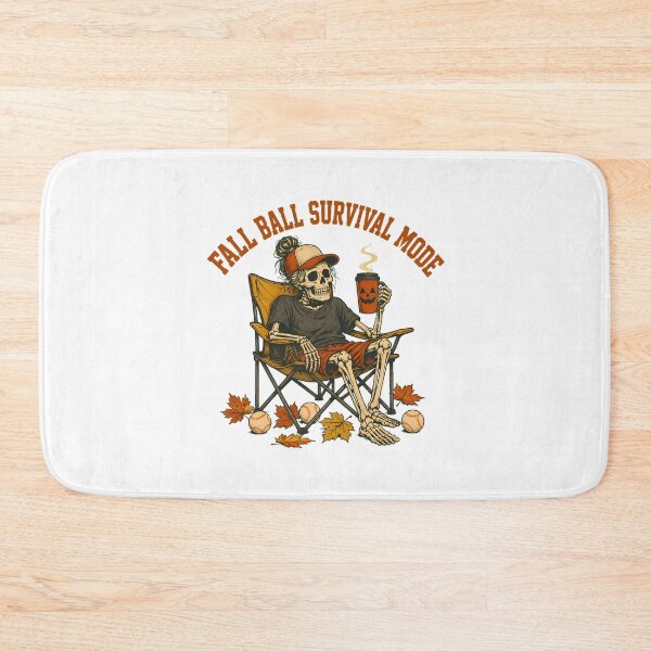 Item preview, Fall Ball Baseball Skeleton Mom Survival Mode designed and sold by chattsuede.