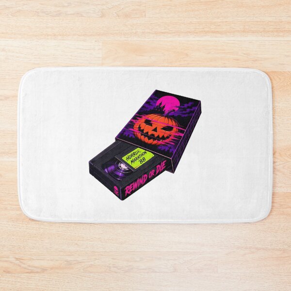 Item preview, Eighties Horror Cassette Sleeve Spooky Halloween Movie Marathon designed and sold by chattsuede.