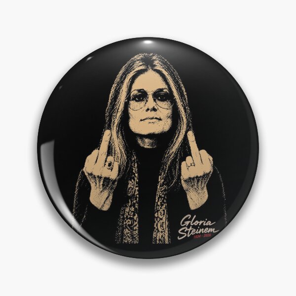 Item preview, Vintage 70s Feminist Icon, Gloria Steinem Feminist Icon designed and sold by JLRahm.