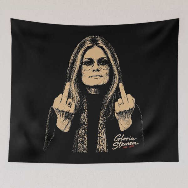 Item preview, Vintage 70s Feminist Icon, Gloria Steinem Feminist Icon designed and sold by JLRahm.