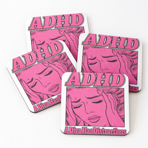 Item preview, ADHD A Diva Has Distractions Pop Art designed and sold by KireVeronica.