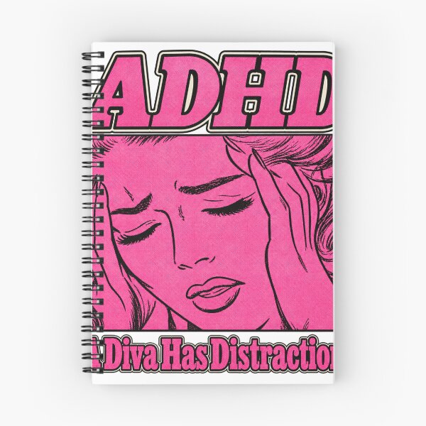 Item preview, ADHD A Diva Has Distractions Pop Art designed and sold by KireVeronica.