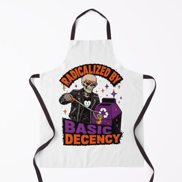 Item preview, Radicalized By Basic Decency Skeleton Eco Punk designed and sold by chattsuede.