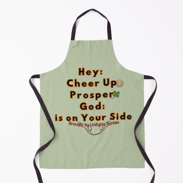 Item preview, Cheer Up, Prosper - God is on Your Side Inspirational Typography & Motivational Quote Designs designed and sold by UnifyingSyntax.