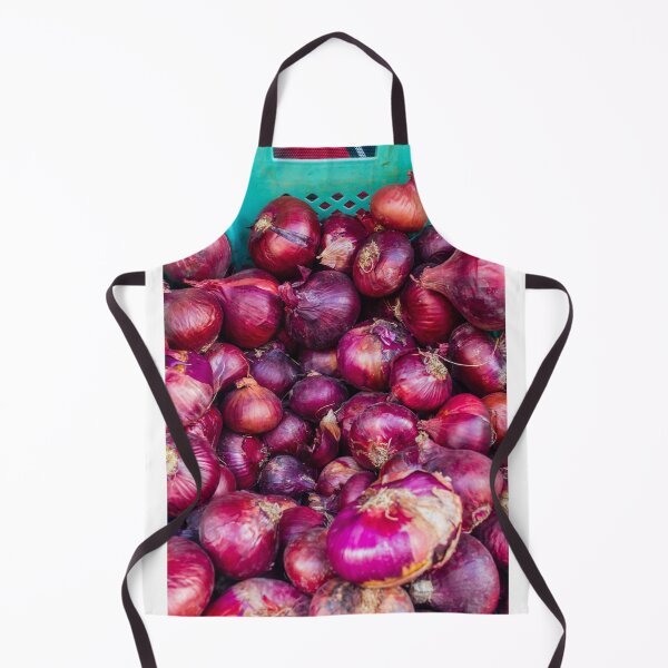 Item preview, Fresh Red Onions in Green Crate for Market, Food Preparation and Cooking, Shipping Display Produce designed and sold by Nmallia.