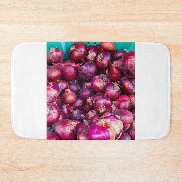 Item preview, Fresh Red Onions in Green Crate for Market, Food Preparation and Cooking, Shipping Display Produce designed and sold by Nmallia.