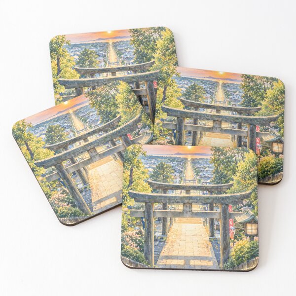 Item preview, Miyajidake Shrine designed and sold by HOMETOWN86.