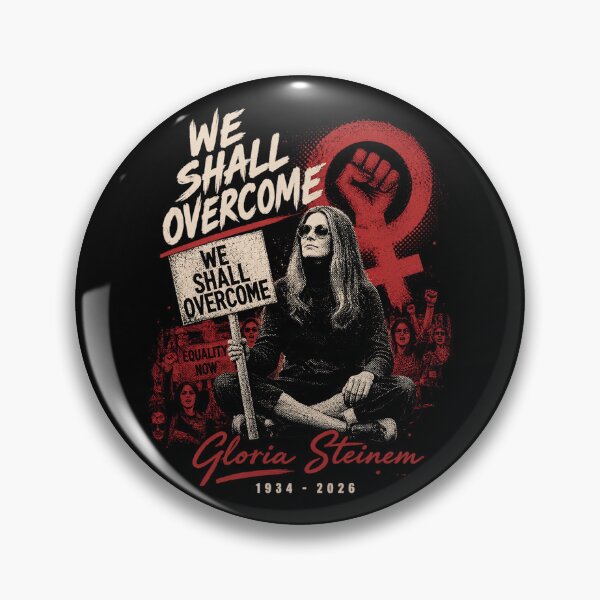 Item preview, Equal Rights Pioneer Vintage Newspaper Aesthetic, Gloria Steinem Feminist Icon designed and sold by JLRahm.