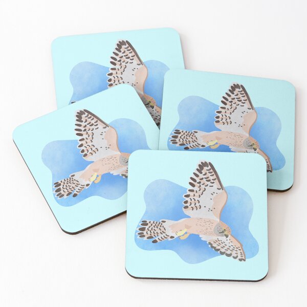 Item preview, Illustration of a Kestrel hovering designed and sold by FandomizedRose.