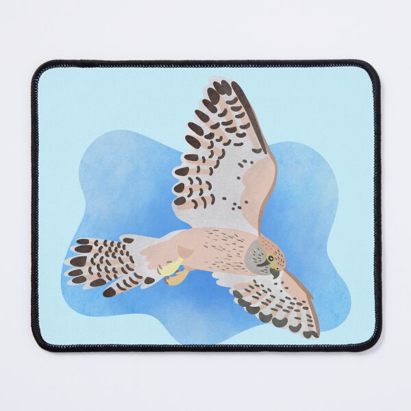Item preview, Illustration of a Kestrel hovering designed and sold by FandomizedRose.
