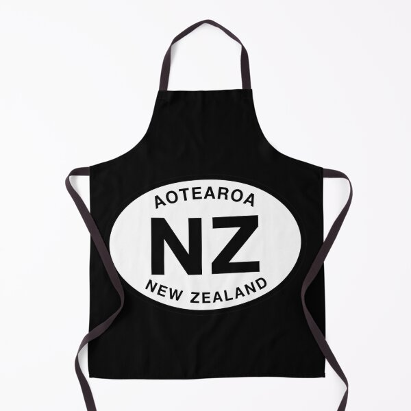 Item preview, New Zealand NZ Travel‑Apparel Design · Minimalist International Oval Symbol designed and sold by The Digital Compass.