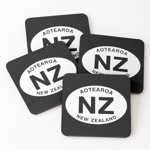 Item preview, New Zealand NZ Travel‑Apparel Design · Minimalist International Oval Symbol  designed and sold by The Digital Compass.
