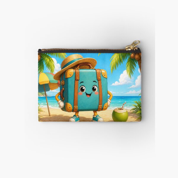 Item preview, smiling suitcase and hat designed and sold by karlosss.