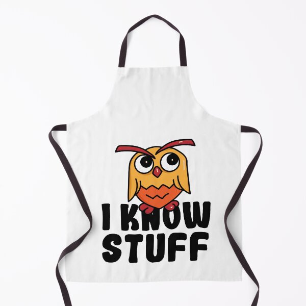 Item preview, I Know Stuff | Funny Owl Character designed and sold by Creatory.studio.