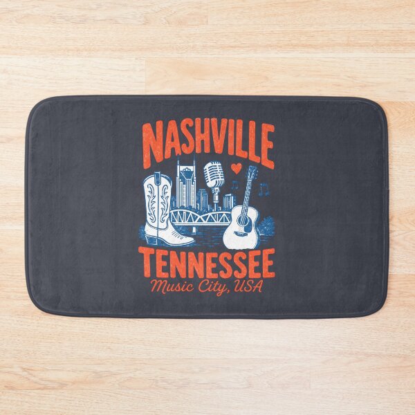 Item preview, Nashville Tennessee Retro Music City  designed and sold by HowToCanadian.