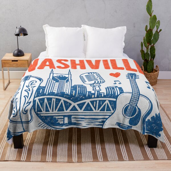 Item preview, Nashville Tennessee Retro Music City  designed and sold by HowToCanadian.