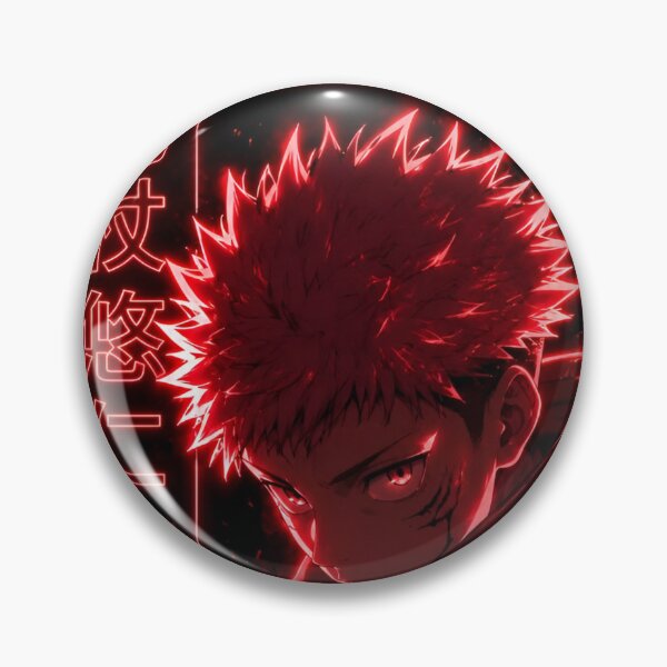 Item preview, Crimson Neon Warrior – Dark Anime Inspired Red Energy Artwork designed and sold by Dyan4.