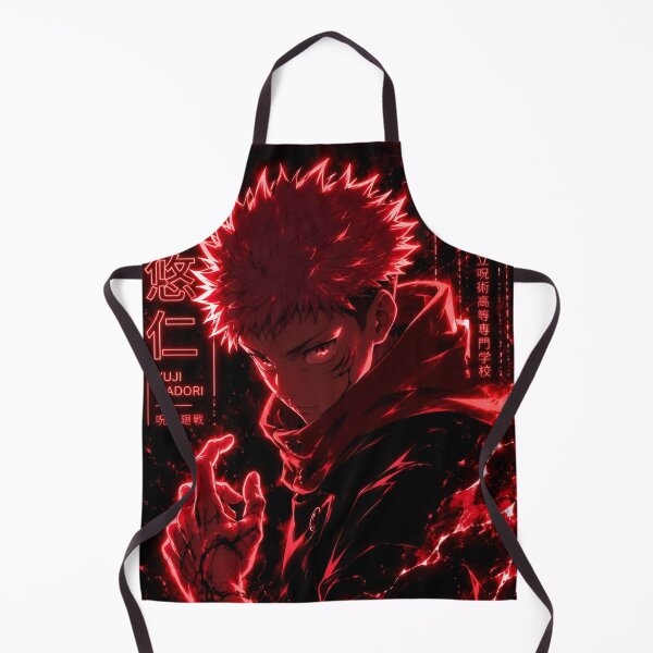 Item preview, Crimson Neon Warrior – Dark Anime Inspired Red Energy Artwork designed and sold by Dyan4.
