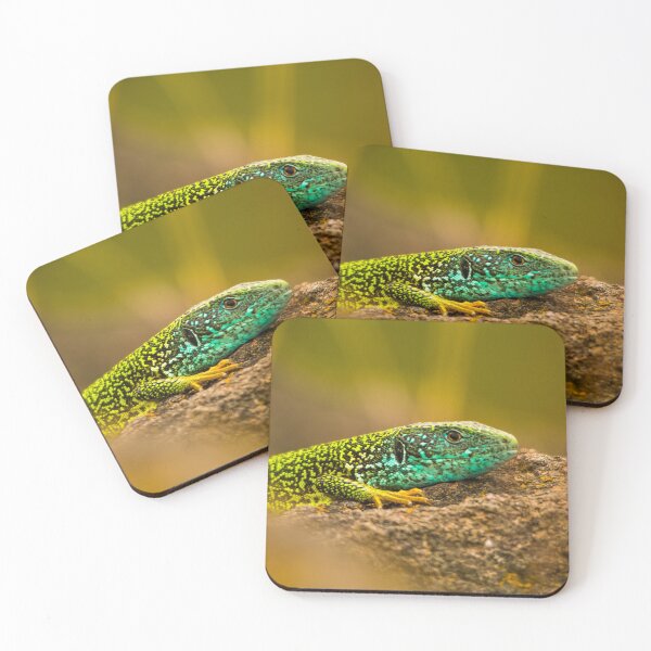 Item preview, Emerald Portrait-european green lizard designed and sold by gabormedve.