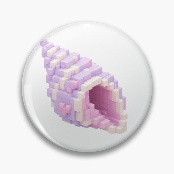 Item preview, Pixel cone shell designed and sold by MishaMMillard.