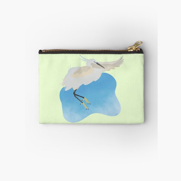 Item preview, Illustration of a Little egret flying designed and sold by FandomizedRose.