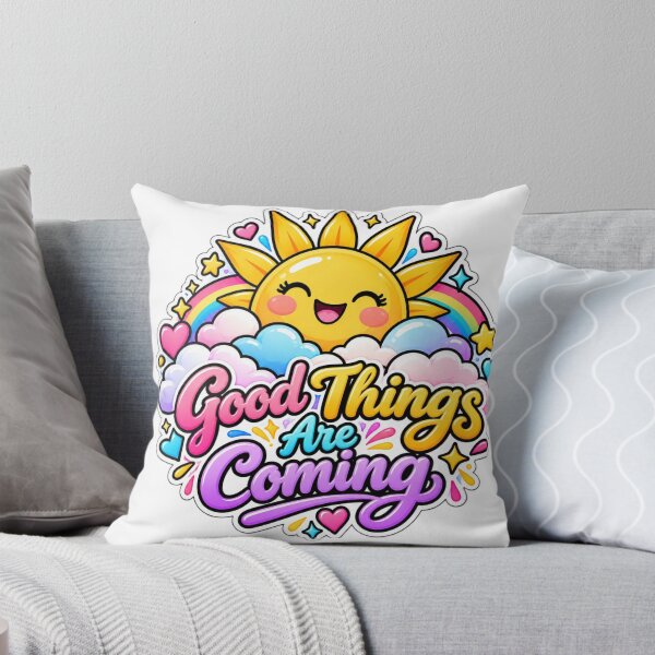 Item preview, Good Things Are Coming Sunshine designed and sold by CodePaws Creations.
