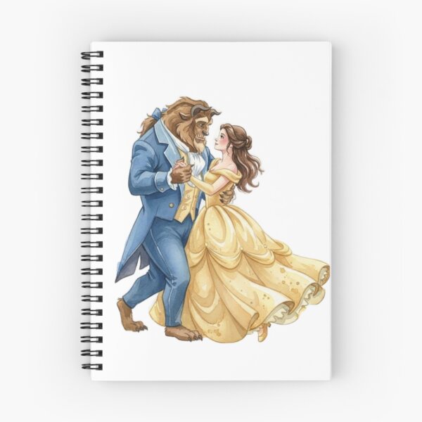 Item preview, Beauty and the Beast Dancing Couple – Belle and Beast Fairytale Romance designed and sold by 4U---Store.