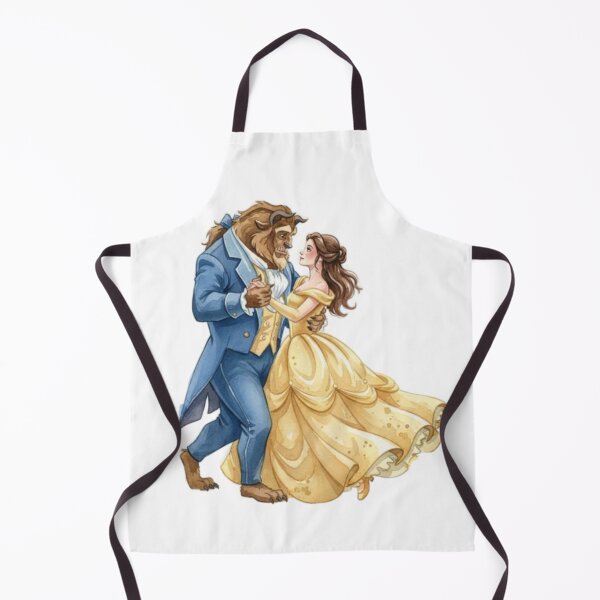 Item preview, Beauty and the Beast Dancing Couple – Belle and Beast Fairytale Romance designed and sold by 4U---Store.