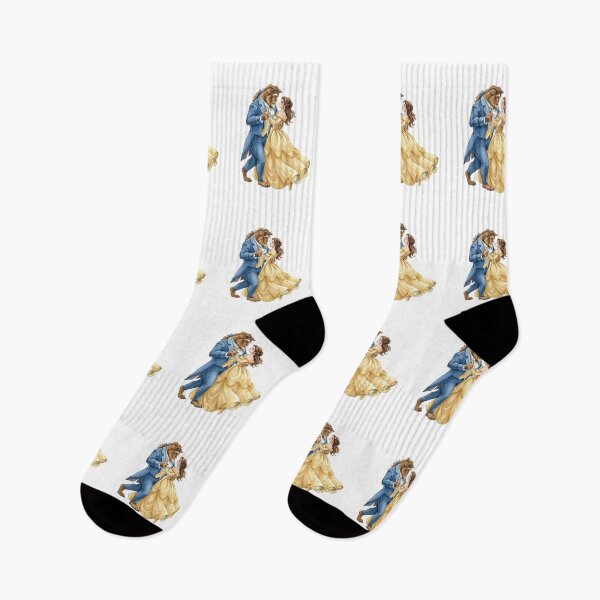 Item preview, Beauty and the Beast Dancing Couple – Belle and Beast Fairytale Romance designed and sold by 4U---Store.