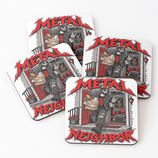 Item preview, Metal Neighbor Music Fan Humor Shirt designed and sold by S06PMarketing.