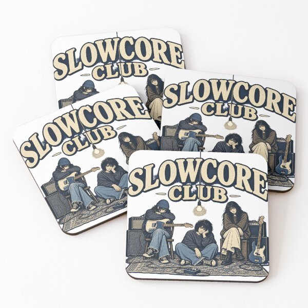 Item preview, Slowcore Club Music Fan Humor Shirt designed and sold by S06PMarketing.