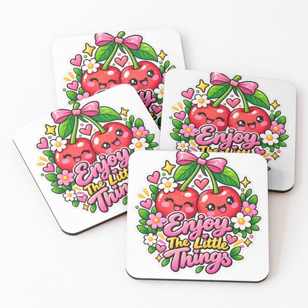 Item preview, Enjoy The Little Things Cherries designed and sold by CodePaws Creations.