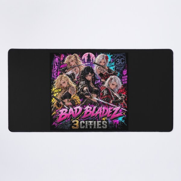 Item preview, BAD BLADEZ SAMURAI GANG - 3 CITIES designed and sold by 3 CITIES.