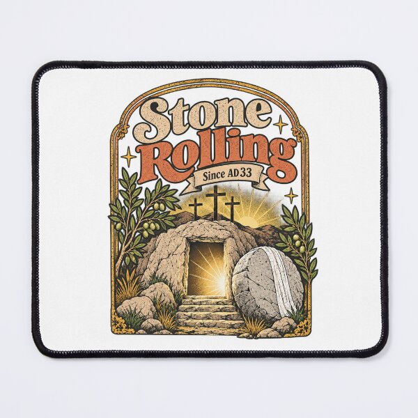 Item preview, Stone Rolling Since AD 33 Christian Easter Empty Tomb Vintage designed and sold by Derekquie.