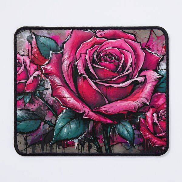 Item preview, Mural of roses designed and sold by karlosss.