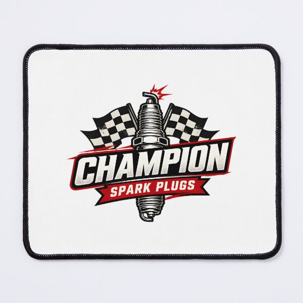 Item preview, Vintage Spark Plug Distressed Retro Garage Logo Automotive Mechanic Emblem | ⭐⭐⭐⭐⭐ designed and sold by rayredwolf.