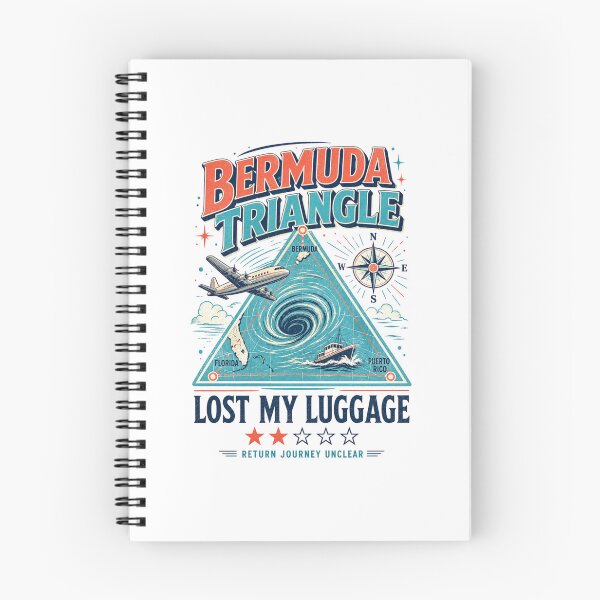 Item preview, Bermuda Triangle Lost My Luggage Vintage Travel Mystery designed and sold by HROC.