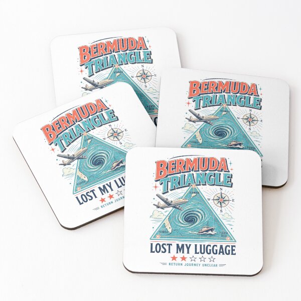 Item preview, Bermuda Triangle Lost My Luggage Vintage Travel Mystery designed and sold by HROC.