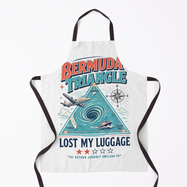 Item preview, Bermuda Triangle Lost My Luggage Vintage Travel Mystery designed and sold by HROC.