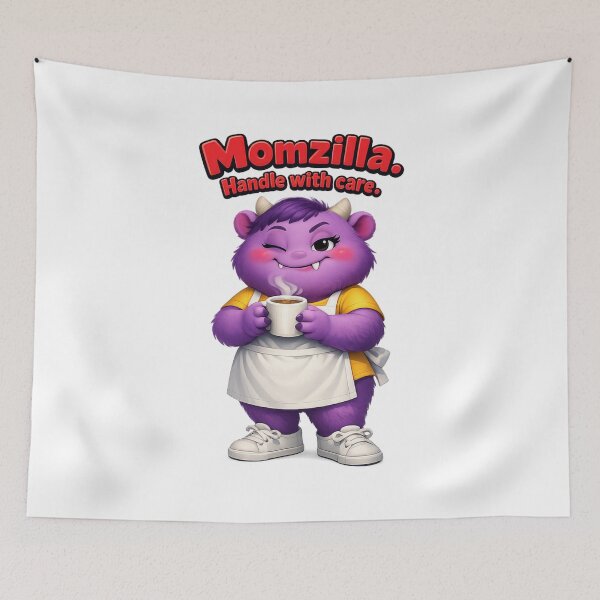 Item preview, Momzilla Handle With Care Monster Mom designed and sold by AleksKos.